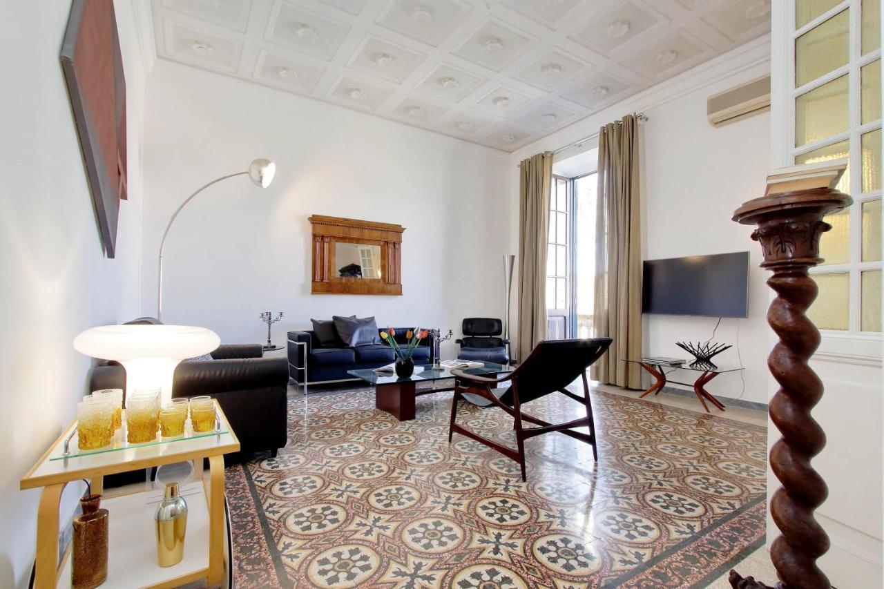 4Bnb - Tiberina Spacious Apartment Rome Luaran gambar